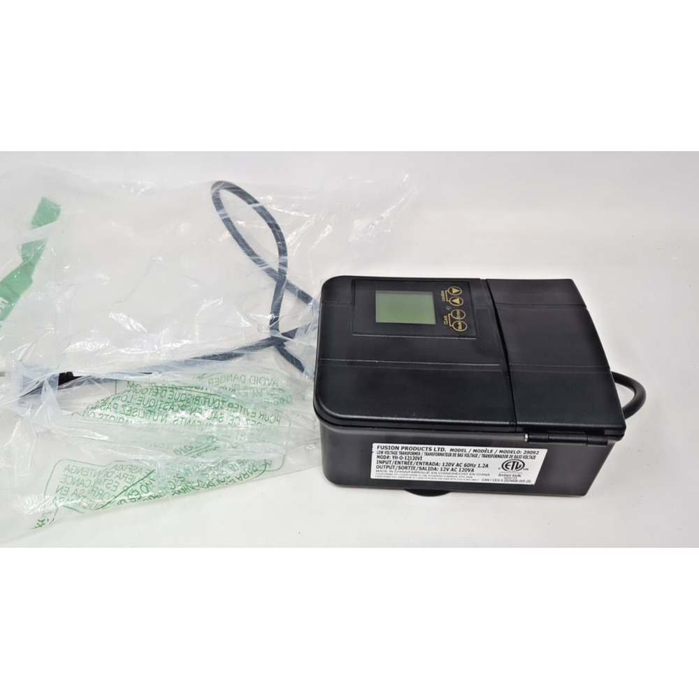Fusion Product 29092 Low Voltage Landscape Lighting Transformer 120V fast ship